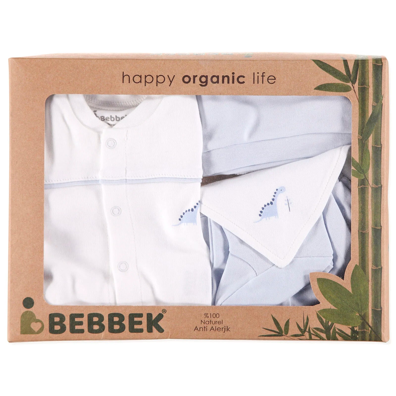 Bebbek Organic 5 Pcs Newborn Gift Starter Set - Ecru - ebebek - Black Friday