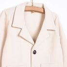 HelloBaby Classic Boy Boy Jacket - Ecru - ebebek - Black Friday