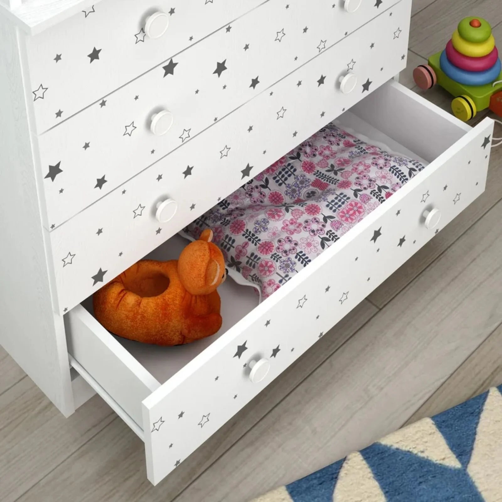 Shefa Kids 800 Changing Dresser - Starlight - ebebek - Black Friday