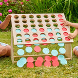 TP Giant Wooden 4 - in - 1 Row Game - ebebek