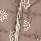 HelloBaby Floral Printed Girl Coat - Brown - ebebek - Black Friday