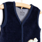 Little Life Newborn Boy Velvet Vest - Navy Blue - ebebek - Black Friday