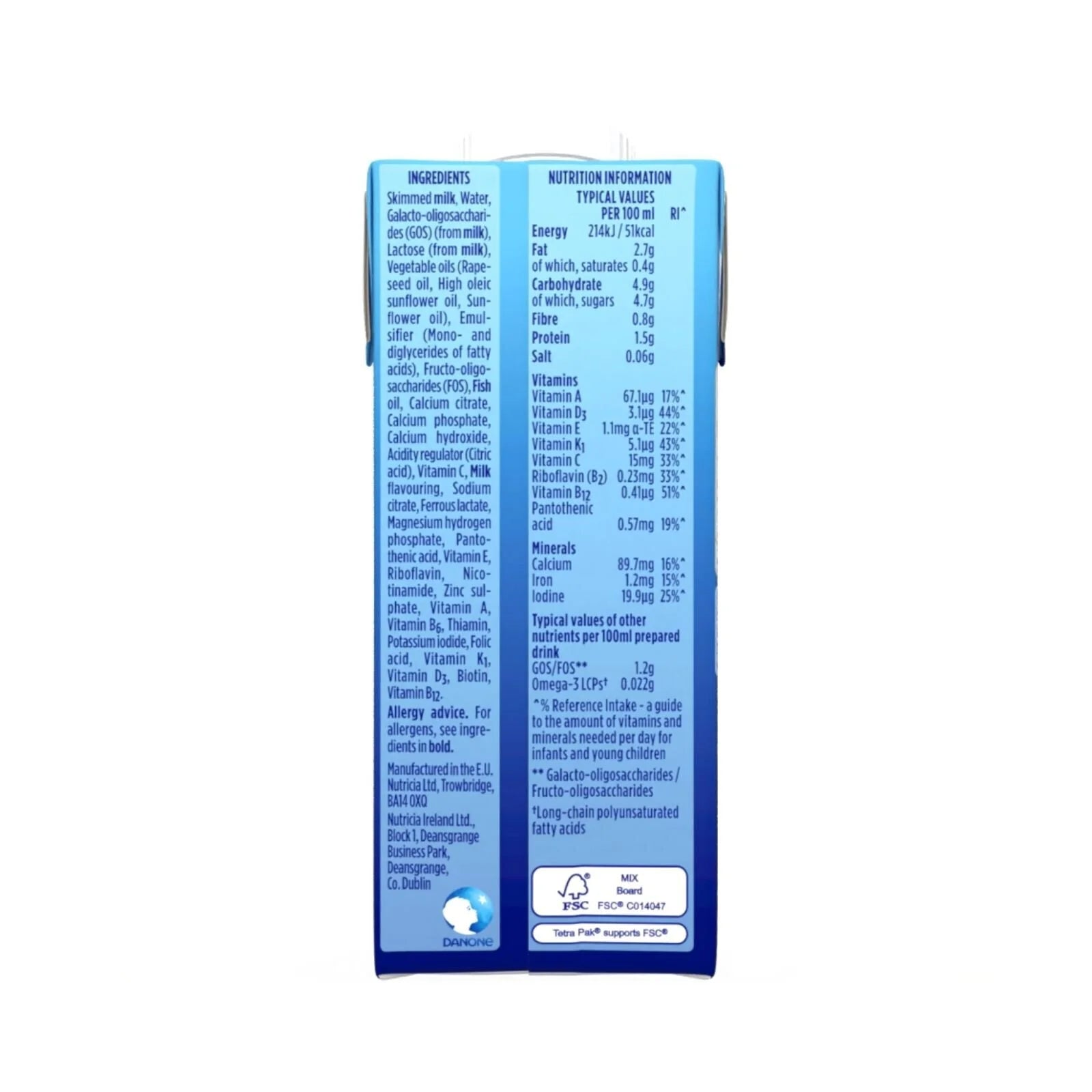 Aptamil 3 Growing Up Ready to Feed Liquid Milk 1+ year 200ml - ebebek - Black Friday