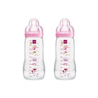 MAM Easy Active Bottle 330ml Pack of 2 - Pink Pink - ebebek - Christmas