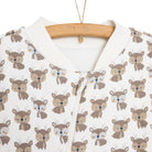 Little Plane Sleepsuit Baby Boy - Ecru - Little Plane - ebebek