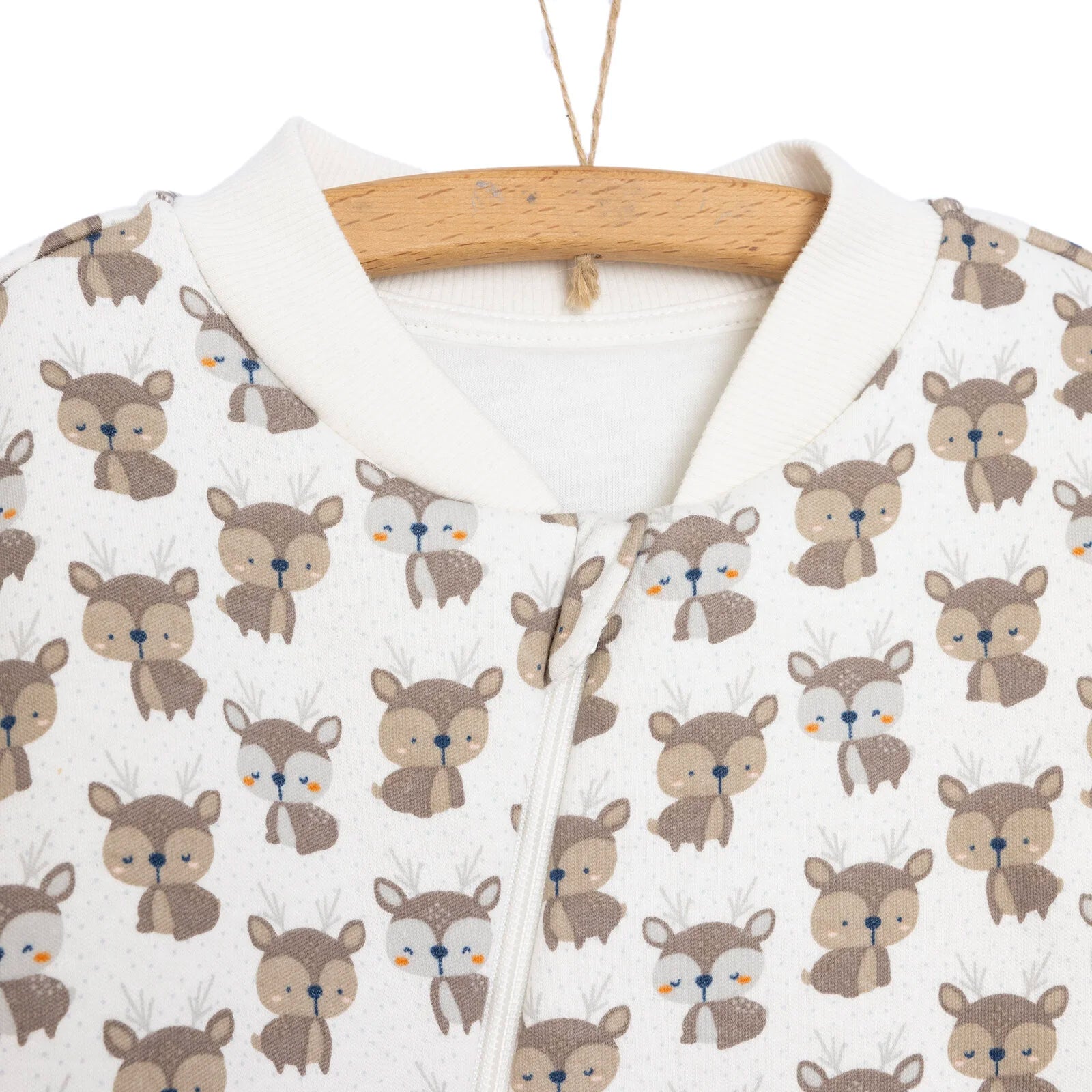 Little Plane Sleepsuit Baby Boy - Ecru - Little Plane - ebebek