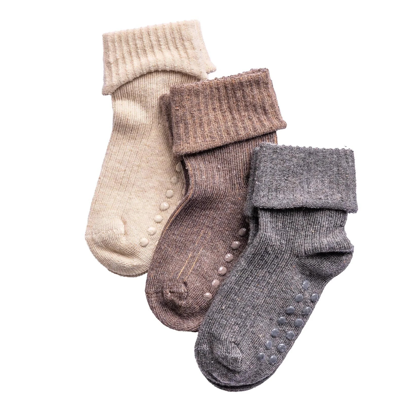 HelloBaby Baby Boy Pack of 3 Socks - Brown - ebebek - Black Friday