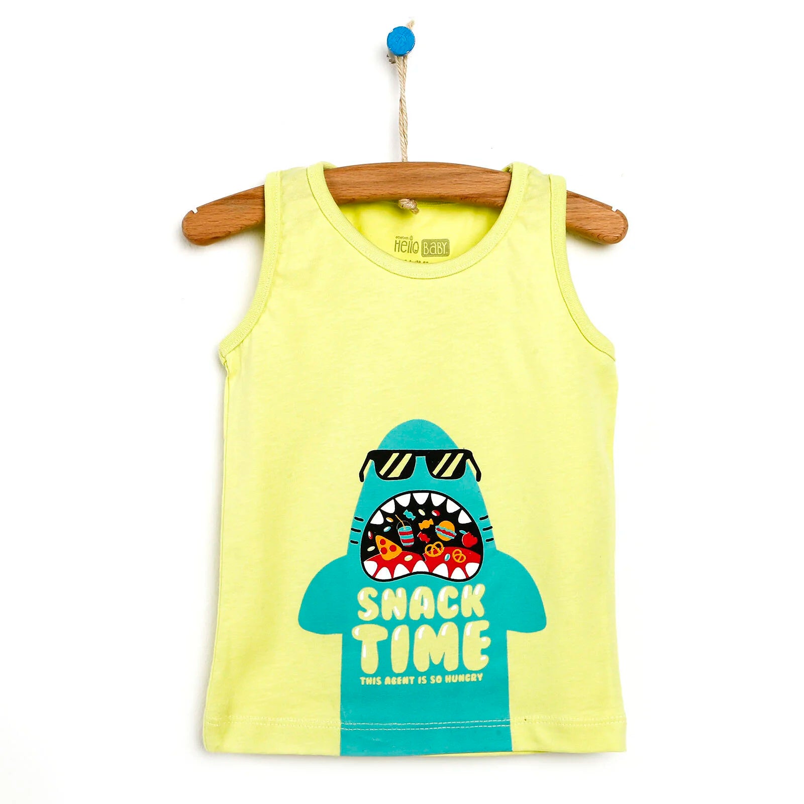 HelloBaby Basic Baby Boy Tank Top - Light Green - ebebek - Black Friday