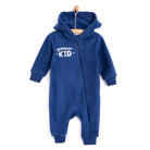 HelloBaby Basic Fleece Jumpsuit - Navy Blue - ebebek - Black Friday