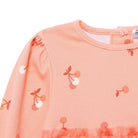 HelloBaby Winter Cherry Dress - Salmon - ebebek - Black Friday