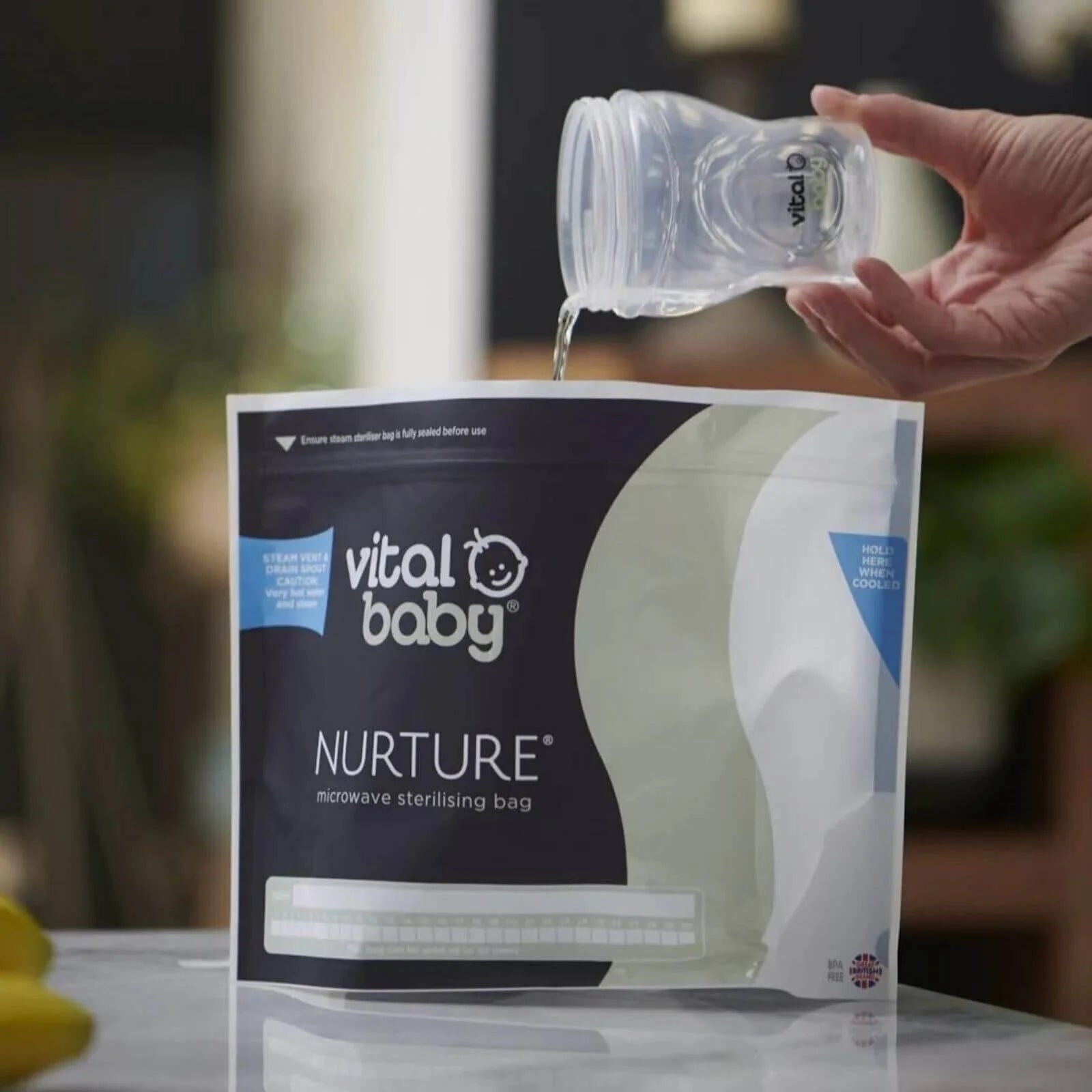 Vital Baby Nurture Microwave Sterilising Bags 5 pcs - ebebek - Black Friday