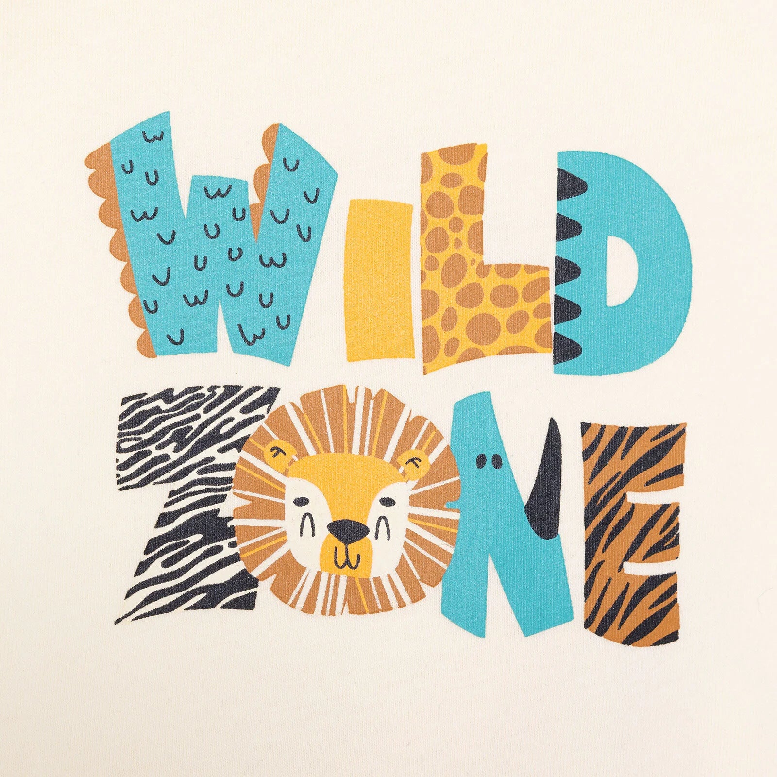 HelloBaby Basic Boy Lion Printed Tshirt - Light Yellow - ebebek - Black Friday