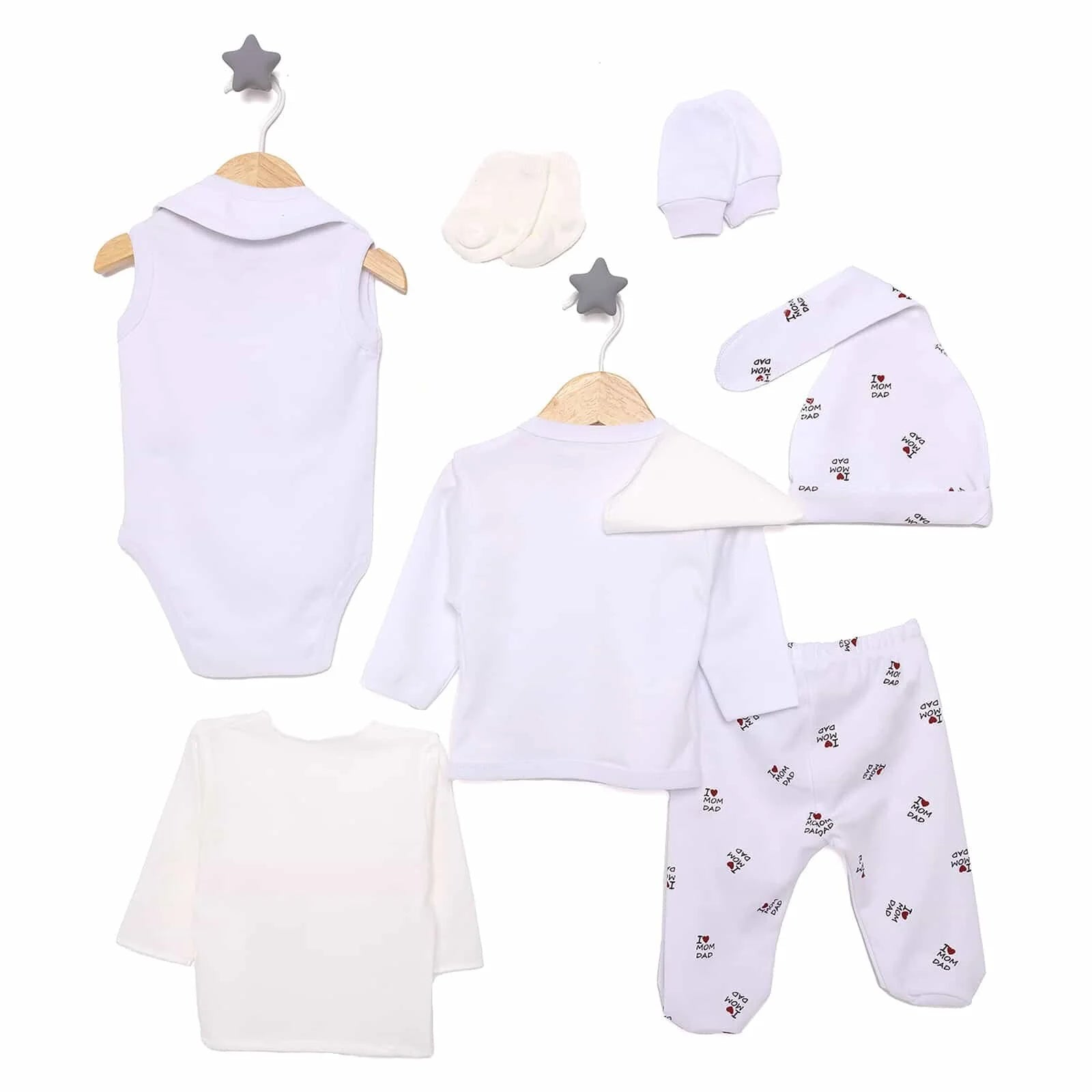 HelloBaby Girl 10 piece Newborn Set - Ecru - ebebek - Black Friday