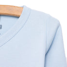 HelloBaby Wrapover Top - Hat - Footed Bottom - Light Blue - ebebek - Black Friday