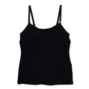 Baby Mom Mother Nursing Vest Decorative Collar Sleeveless - Black Black - ebebek
