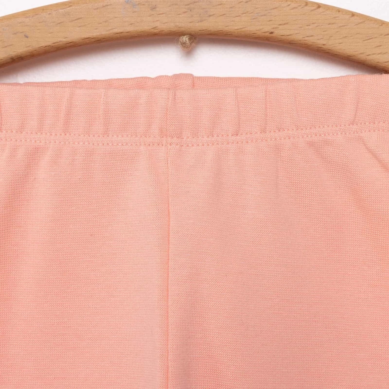 HelloBaby Basic Girl Rib Leggings - Salmon - ebebek - Black Friday