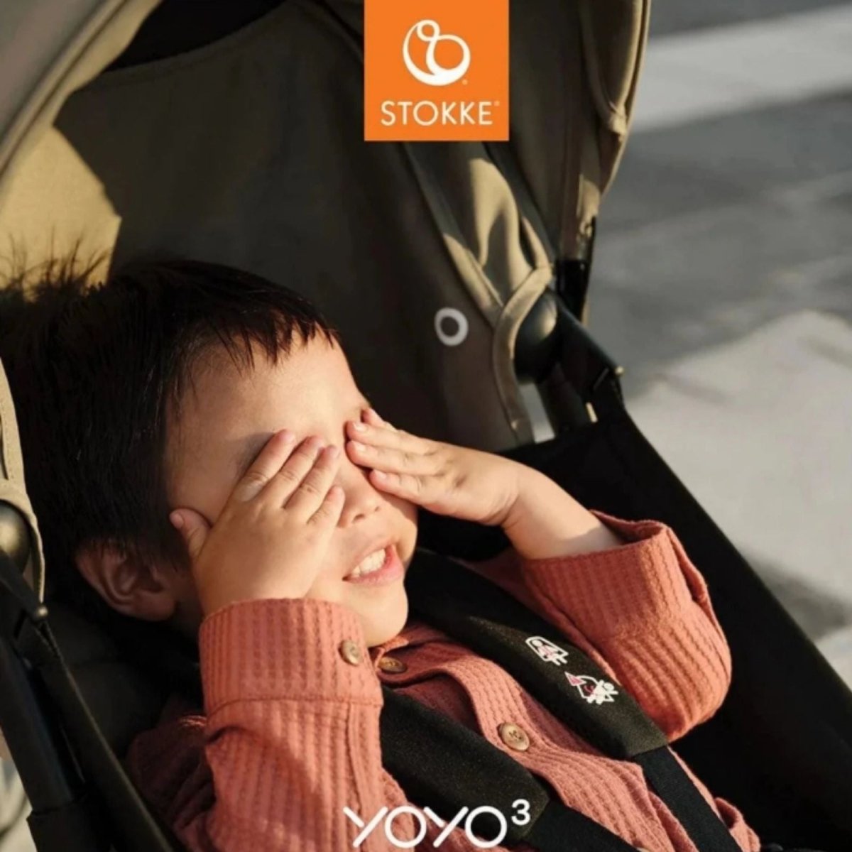 Stokke YOYO3 Stroller for Twins 6+ months - Olive Color Pack & White Frame - ebebek
