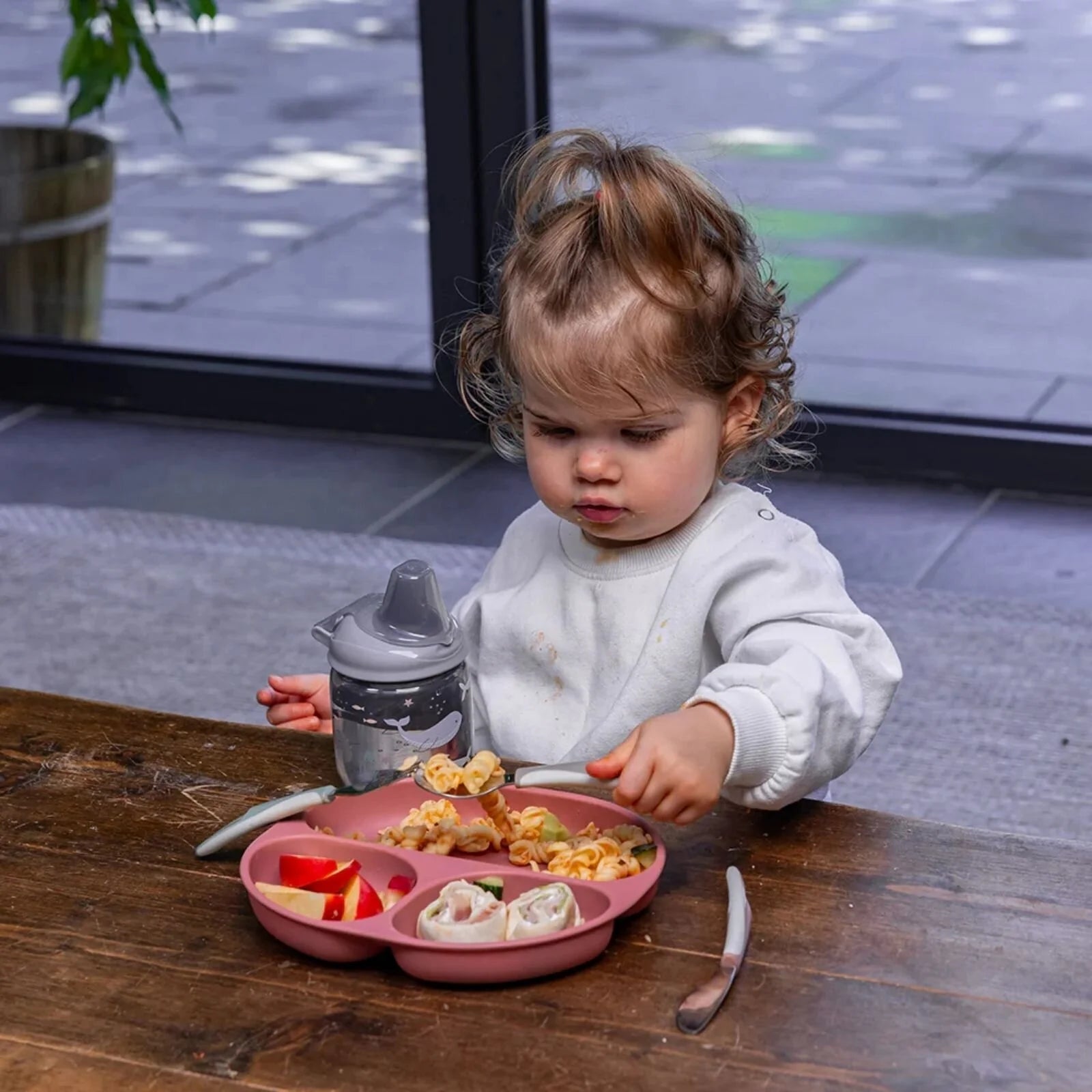 Vital Baby Nourish Silicone Suction Plate - Blush Raspberry - ebebek - Black Friday