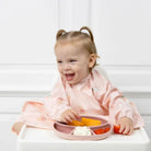 Bibado Silicone Suction Divider Plate - Blush - ebebek - Black Friday