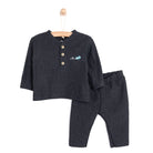 Krenn Basic Jogging Set - Anthracite melange - ebebek - Black Friday