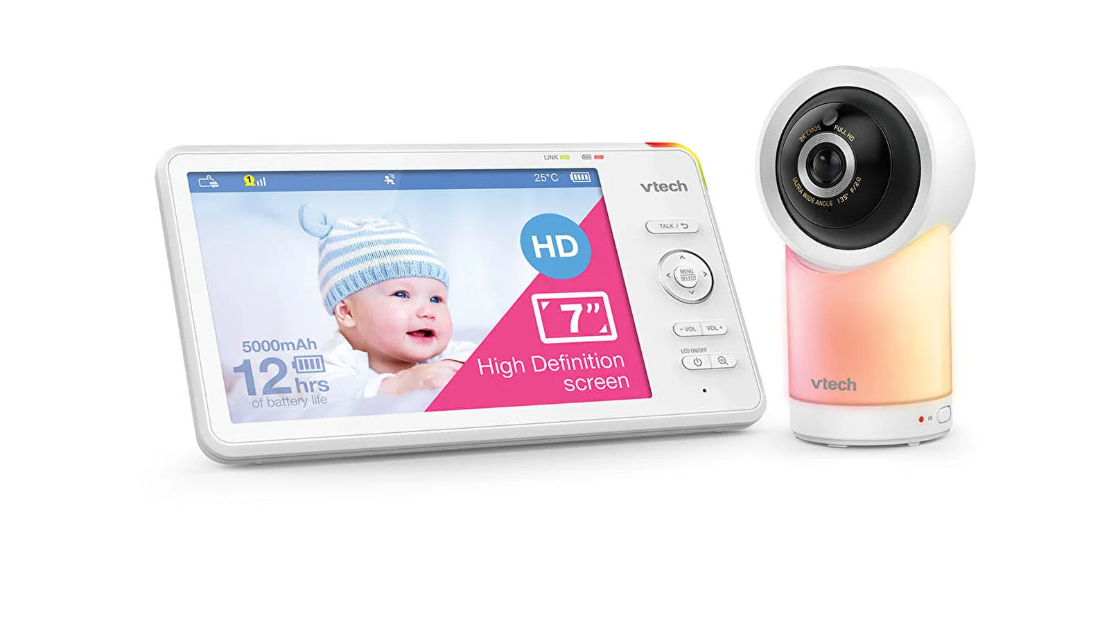 VTech RM7766HD Smart Video Baby Monitor - ebebek - Black Friday