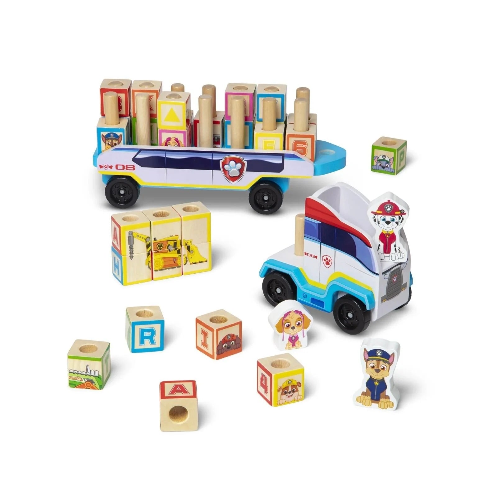 Melissa & Doug Paw Patrol ABC Block Truck - ebebek - Black Friday