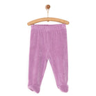 HelloBaby Girl Velvet Footed Bottom - Purple - ebebek - Black Friday