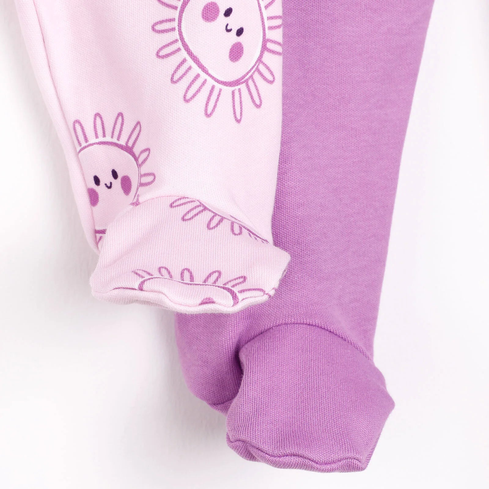 HelloBaby 2 Piece Footed Bottom - Purple - ebebek - Black Friday