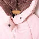Midimod Basic Girl Rabbit Ears Snowsuit - Light Pink - ebebek - Black Friday