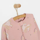 HelloBaby Baby Girl Zippered Footless Jumpsuit - Pink - ebebek - Black Friday