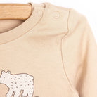HelloBaby Baby Boy Long Sleeve Pyjamas Set - Beige - ebebek - Black Friday