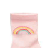 Baby Girl 5 - Pack Ankle Socks Polka Dot Print - Pink Pink - ebebek