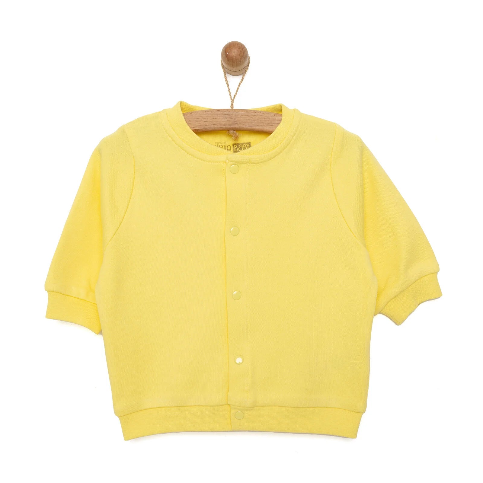 HelloBaby Basic Ribbed Cardigan - Yellow - ebebek - Black Friday