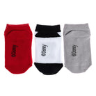 HelloBaby Boy Ankle Socks 3 Pack - Red - ebebek - Black Friday