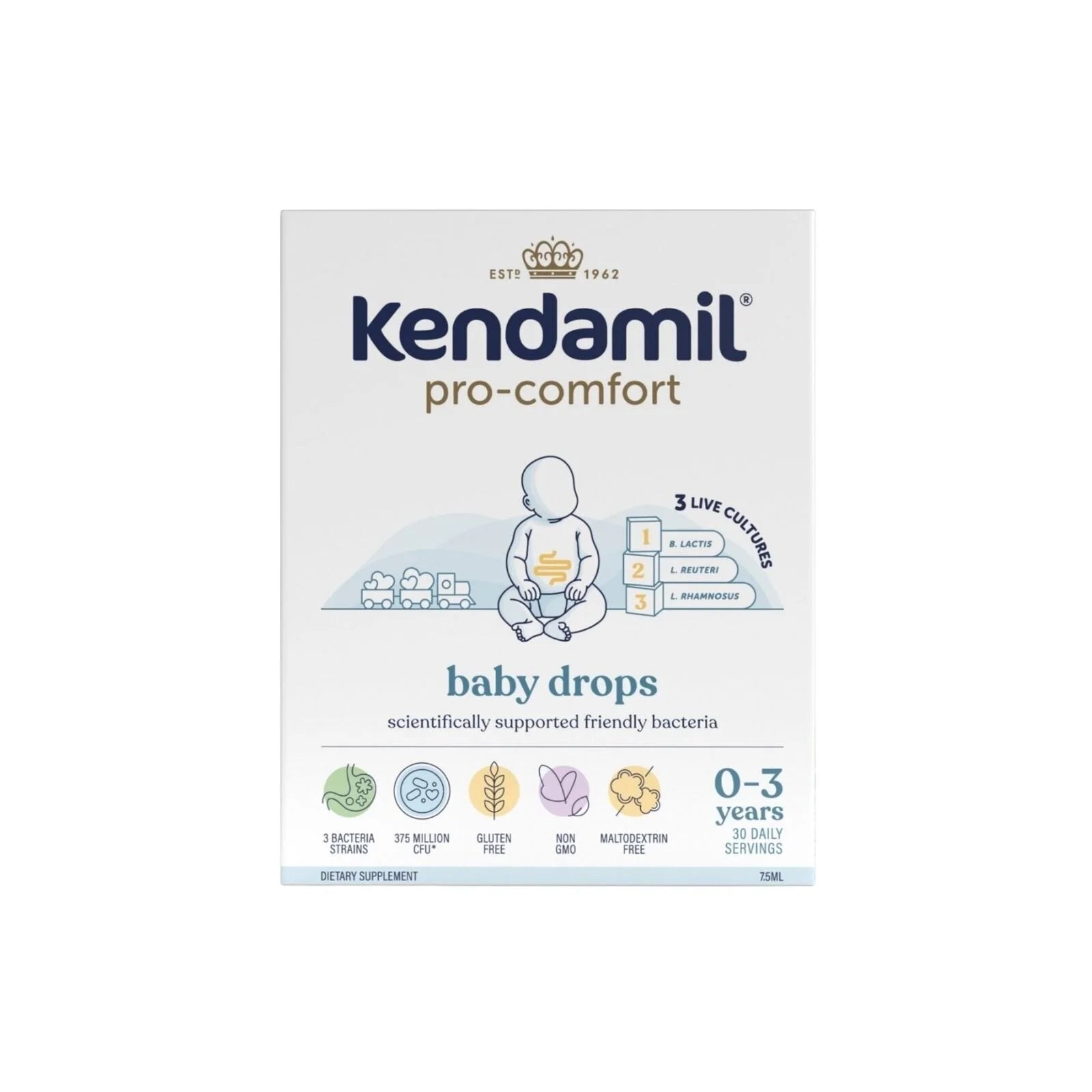 Kendamil Pro Comfort Baby Drops 0 - 3 years 7.5ml - ebebek - Black Friday