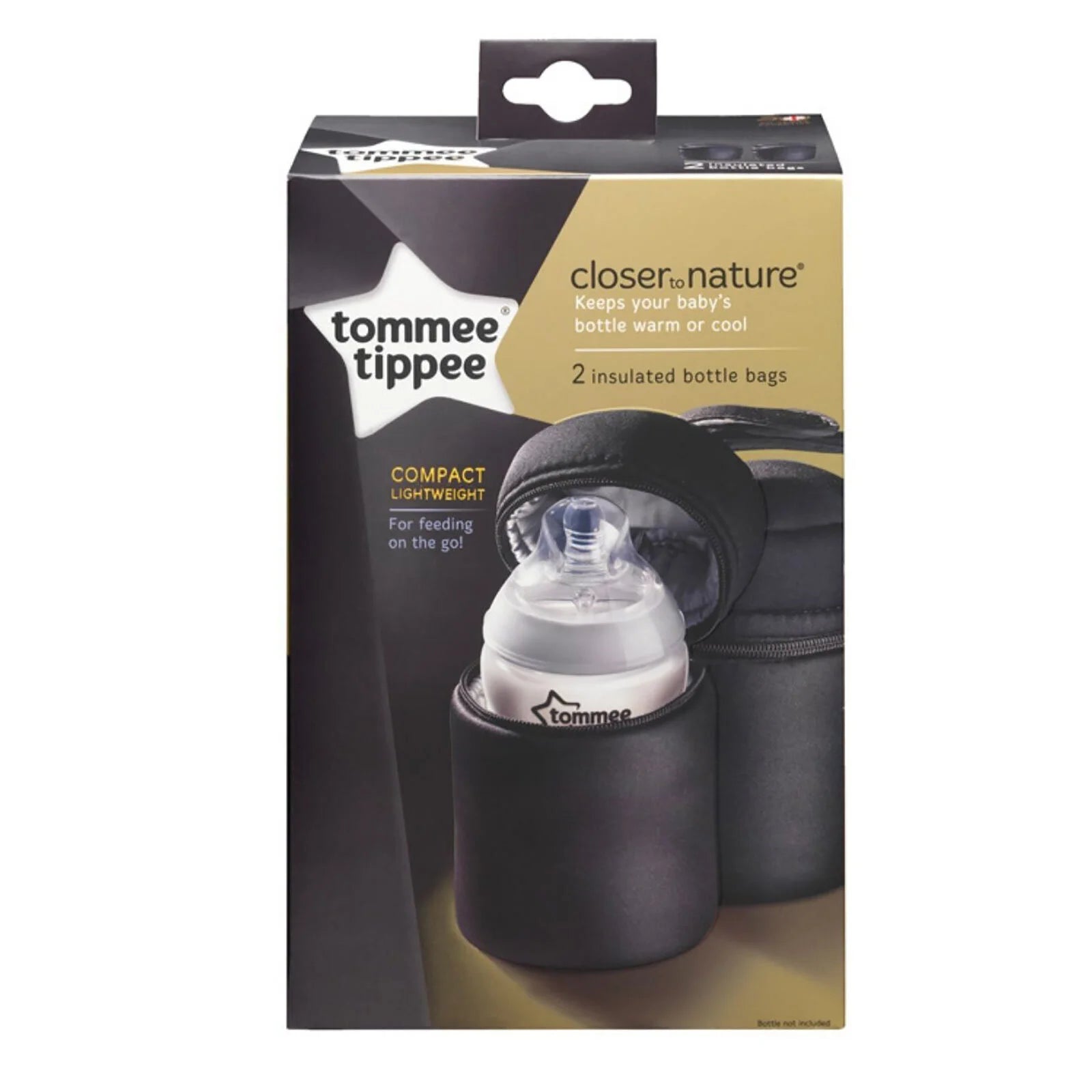 Tommee Tippee Closer to Nature Insulated Bottle Bags Pack of 2 - ebebek - Black Friday