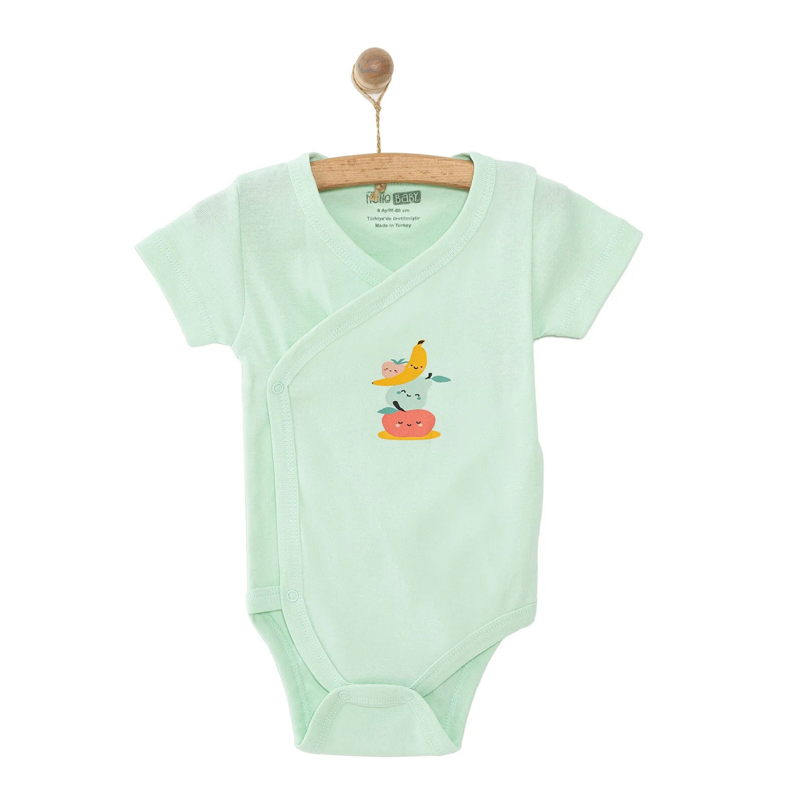 HelloBaby Newborn Short Sleeve Body - Multicolour - ebebek - Black Friday