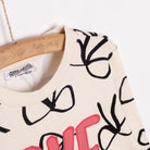 HelloBaby Basic Girl Bow Printed Jogging Set - ebebek - Black Friday