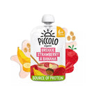 Piccolo Organic Brekkie Strawberry & Banana 6+ months 100g - ebebek - Black Friday