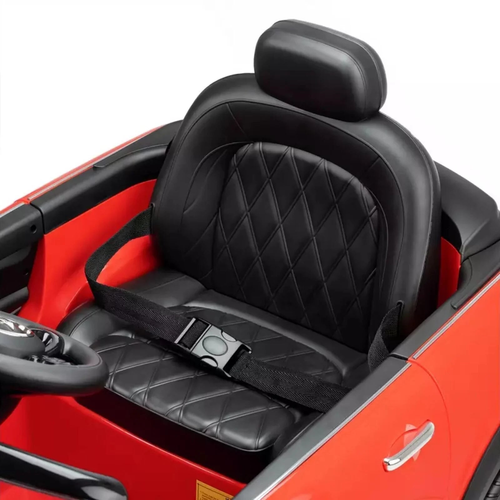 Xootz Mini Cooper Convertible 12V Electric Ride On - Red - ebebek - Black Friday