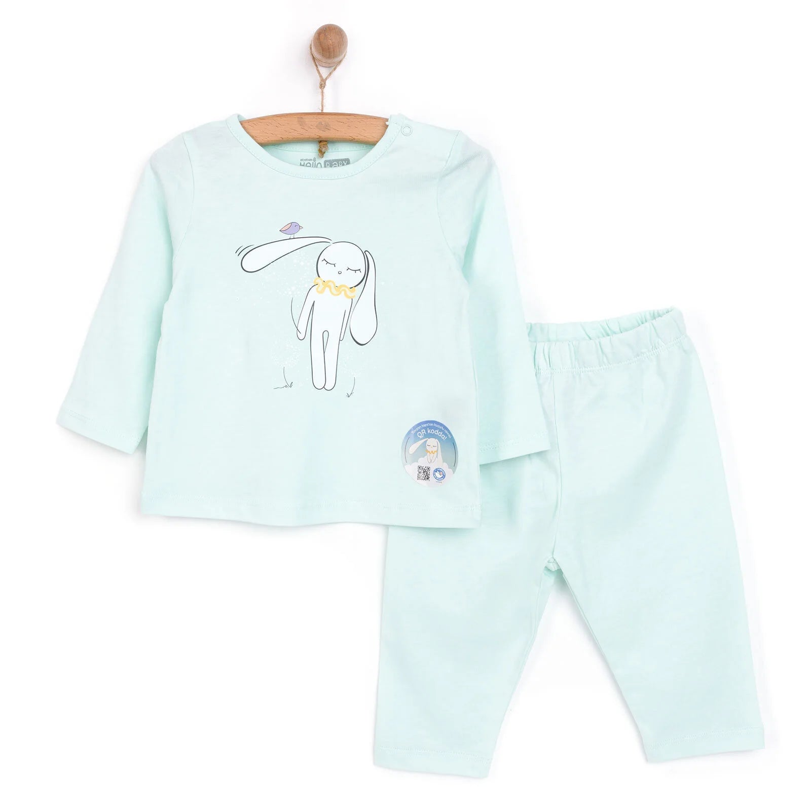 HelloBaby Girl Long Sleeve Pyjamas Set - Multicolour - ebebek - Black Friday
