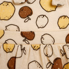 Newborn Bebbek Fruits Printed Dress - Ecru - ebebek - Black Friday