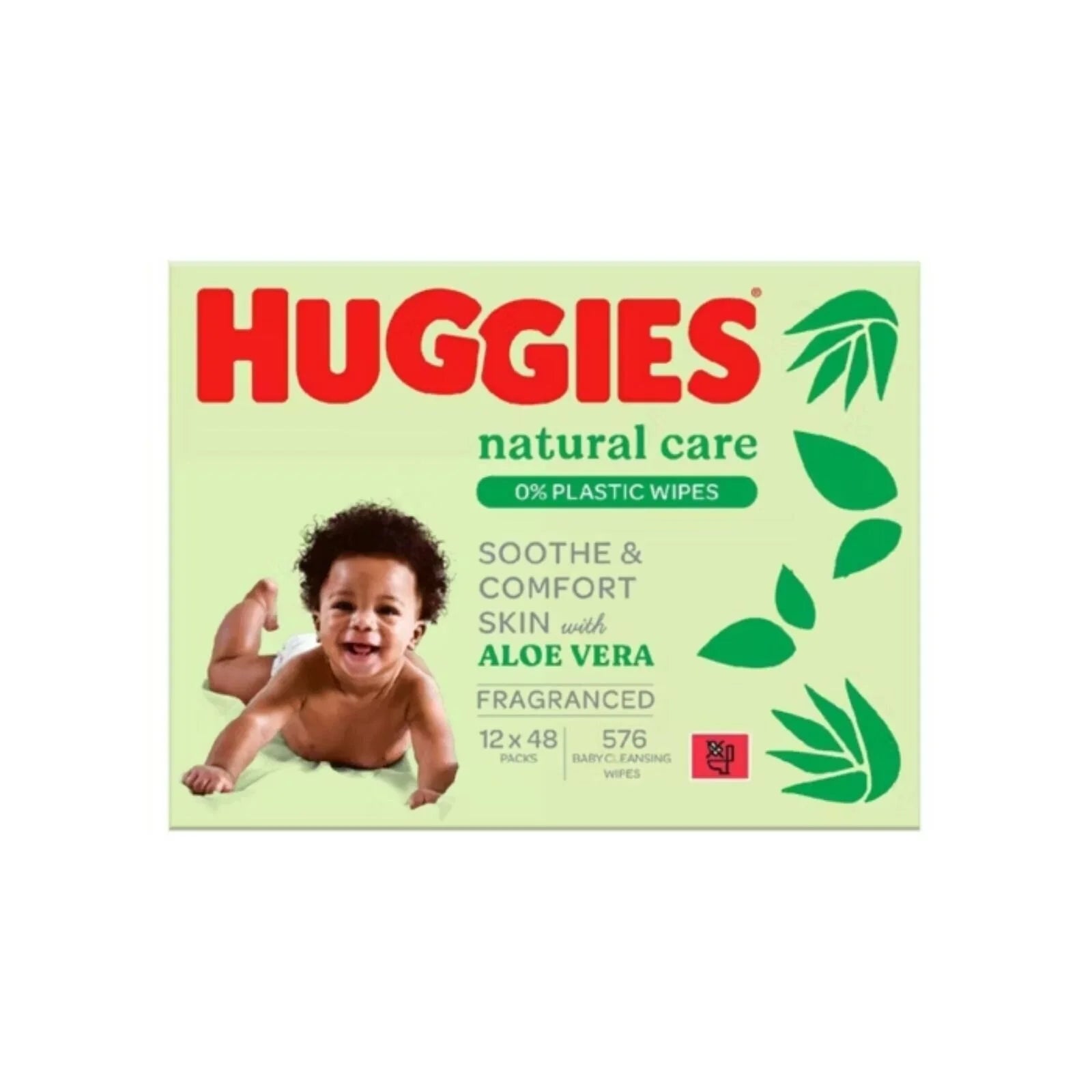 Huggies Natural Care Plastic Free Baby Wipes 12x48 pcs - ebebek - Black Friday