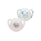 NUK Star Day & Night Soother 0 - 6 months Pack of 2 - Pink - ebebek - Black Friday