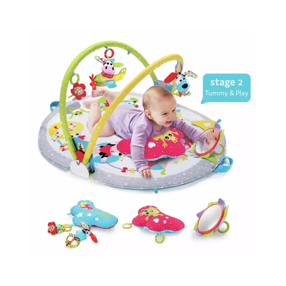 Yookido Baby Gym Lay to Sit - Up Playmat - ebebek