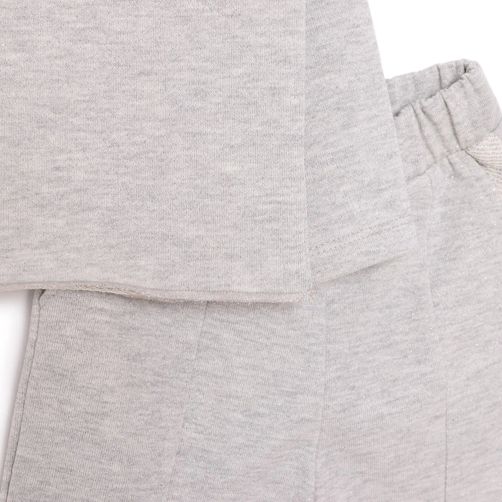 HelloBaby Metallic Girl Jogging Set - Silver - ebebek - Black Friday