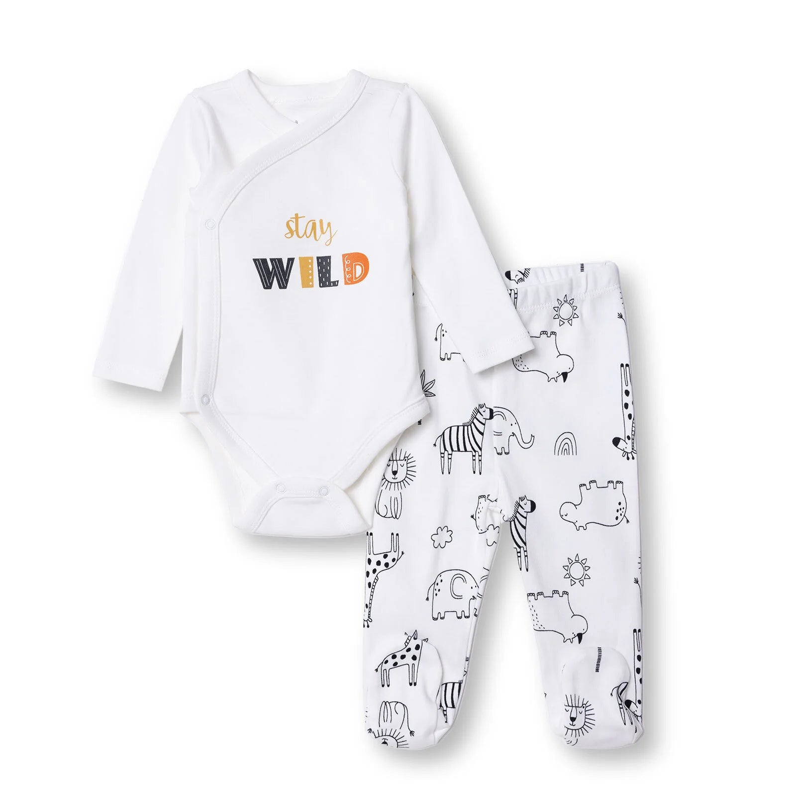 HelloBaby Newborn Body Footed Bottom - Ecru - ebebek - Black Friday