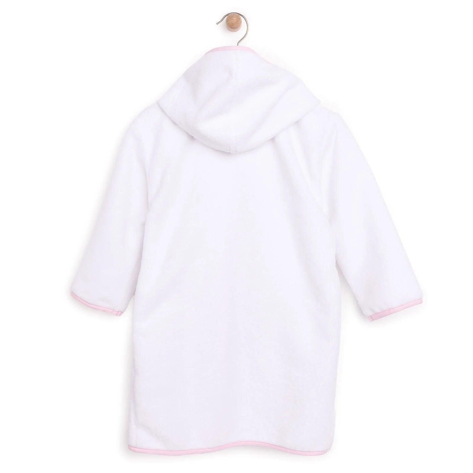 Mollia Girl Baby Bathrobe - White - ebebek - Black Friday