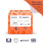 Pura Eco Nappy Size 6 - 20 nappies - ebebek - Black Friday