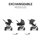 Hauck Rapid 4 Trioset with Base - Grey - ebebek - Black Friday